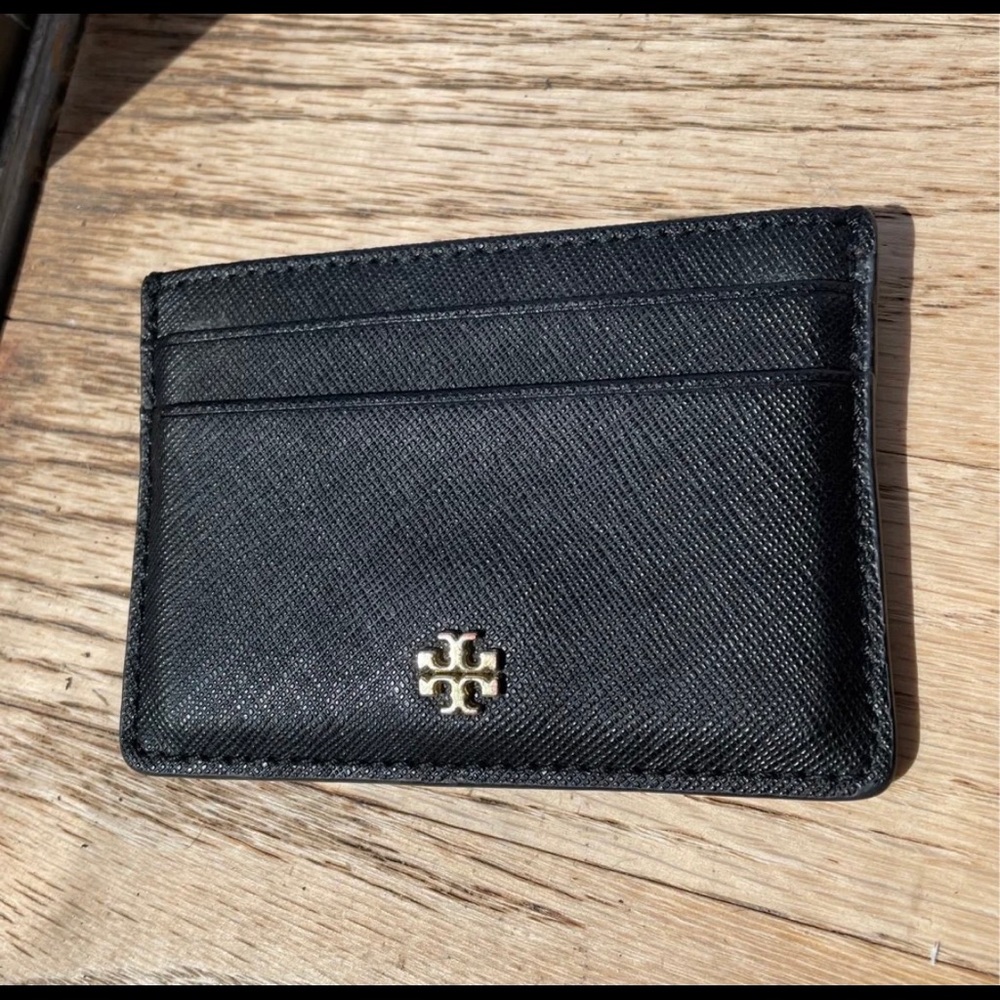 Tory Burch Cardholder Wallet in black